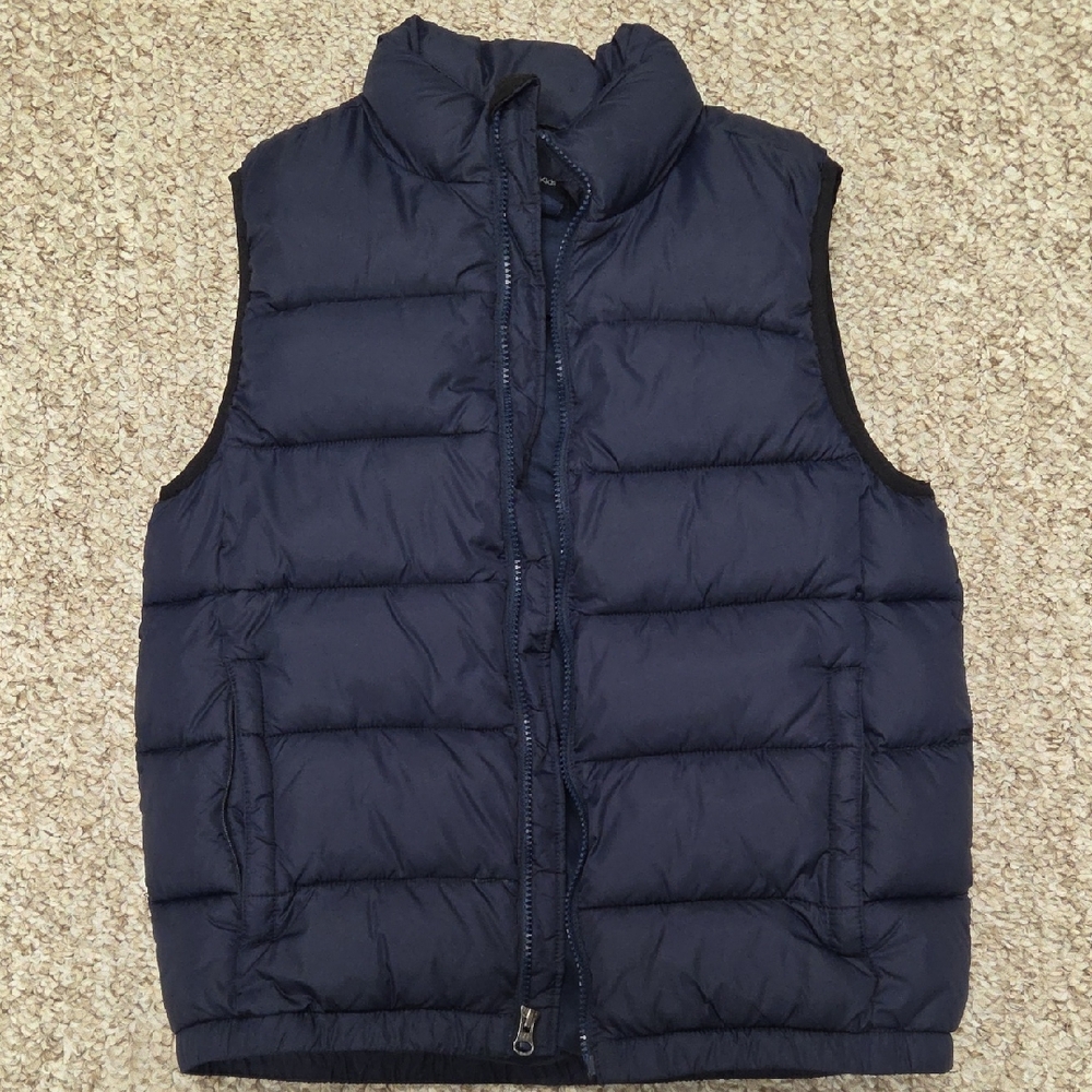 GAP Men's Dark Blue Quilted Vest